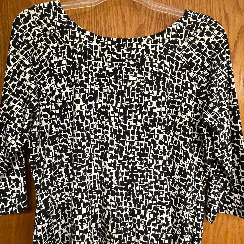 Laura Ashley Boat-neck Cotton Blouse - Size XL